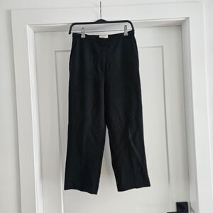 Babaton Atelier Black Cropped Pants Business Officewear Size 4